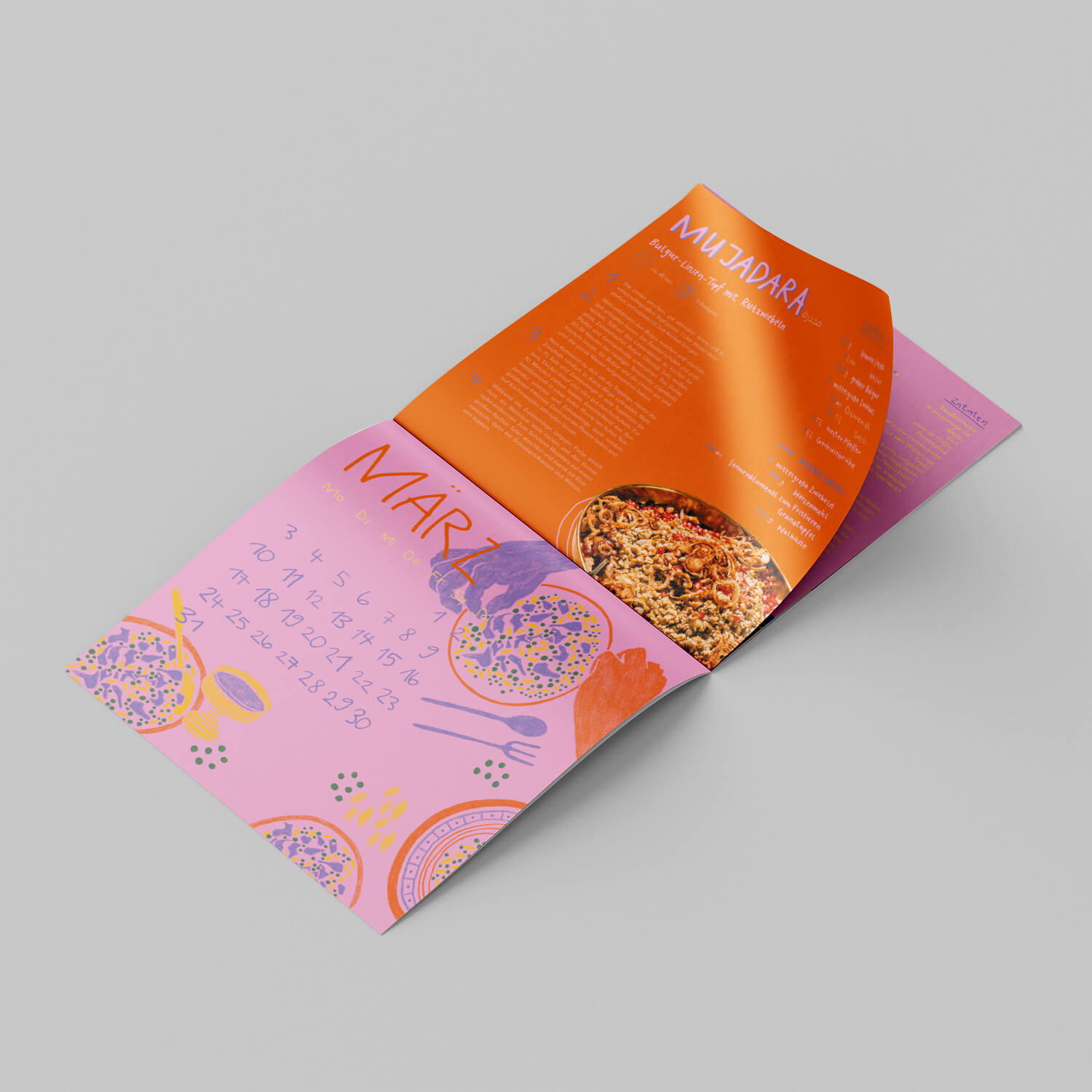Syrisch in Vegan - Der Rezeptkalender 2026 – Bild 2